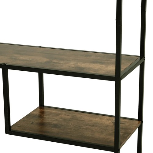 Book Shelf 6Tier Industrial Storage Shelves Bookcase Display Rack Organizer Unit - Picture 8 of 11