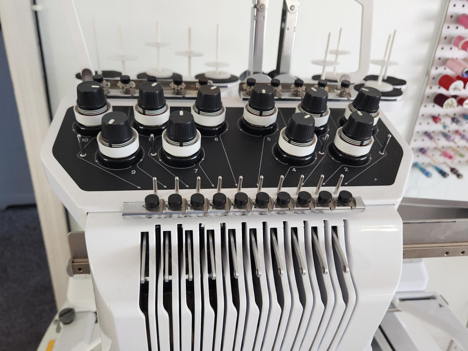 Brother Entrepreneur Pro PR1000e 10 needle embroidery Machine eBay