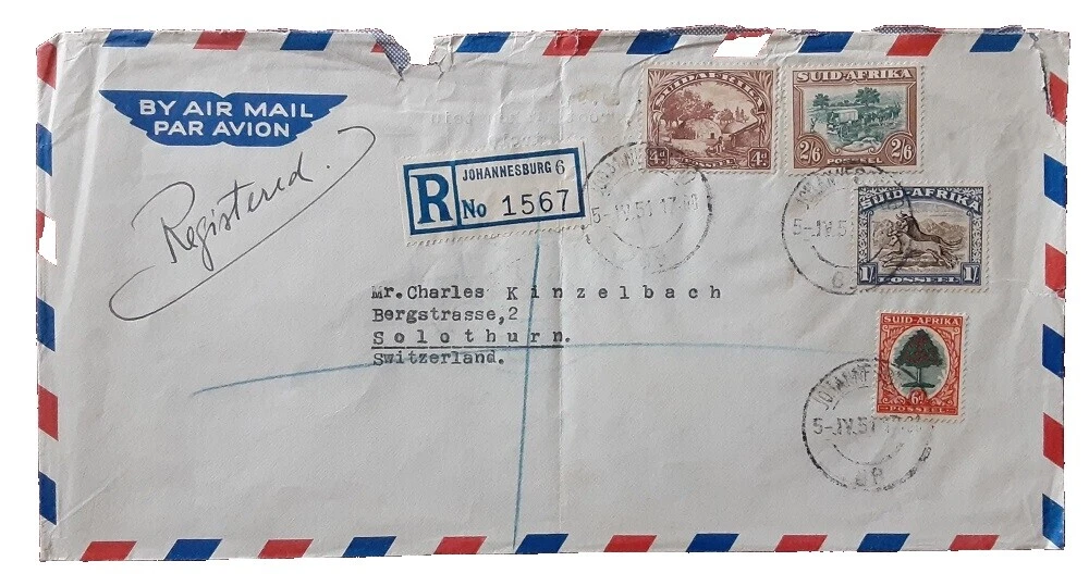 Used British Colonies & Territories Cover Stamps