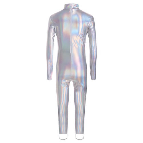 Girl Sportswear Workout Jumpsuit Performance Fancy Dress One Piece Costume Gym - Picture 12 of 81