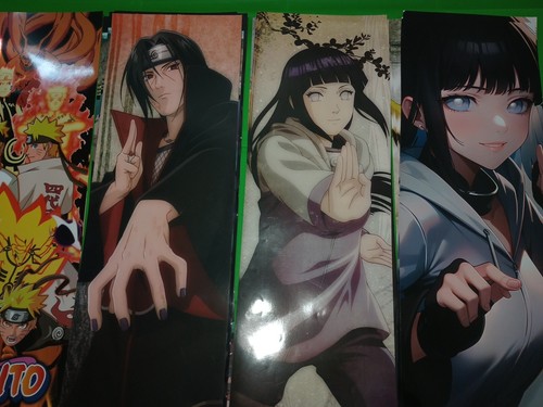 lot of 85 large 32 1/4x11 inches anime inspired posters,naruto,spy family,demon - Picture 7 of 20