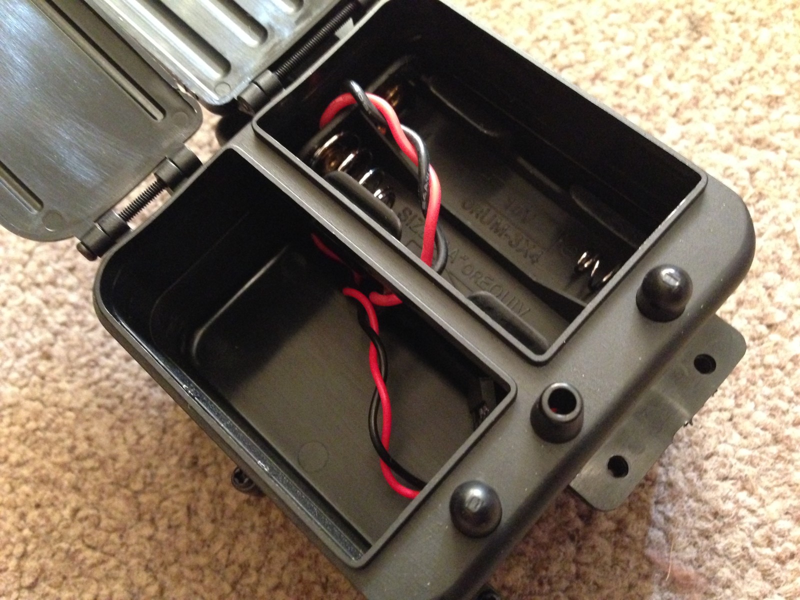 KYOSHO INFERNO NEO ST RACE SPEC, GT, NEO, BATTERY RECIEVER BOX + HOLDER, IF135b