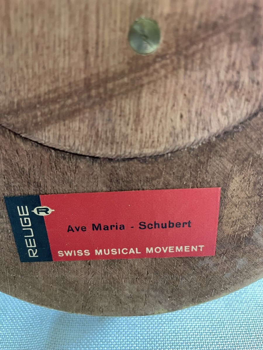 REUGE MUSIC オルゴール Ave Maria Reuge Music Box Swiss Musical Movement Ave Maria Made In