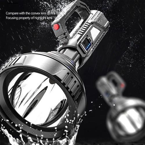 1/2 x Super LED Handscheinwerfer Camping Suchscheinwerfer Taschenlampe Notfälle - Bild 9 von 18