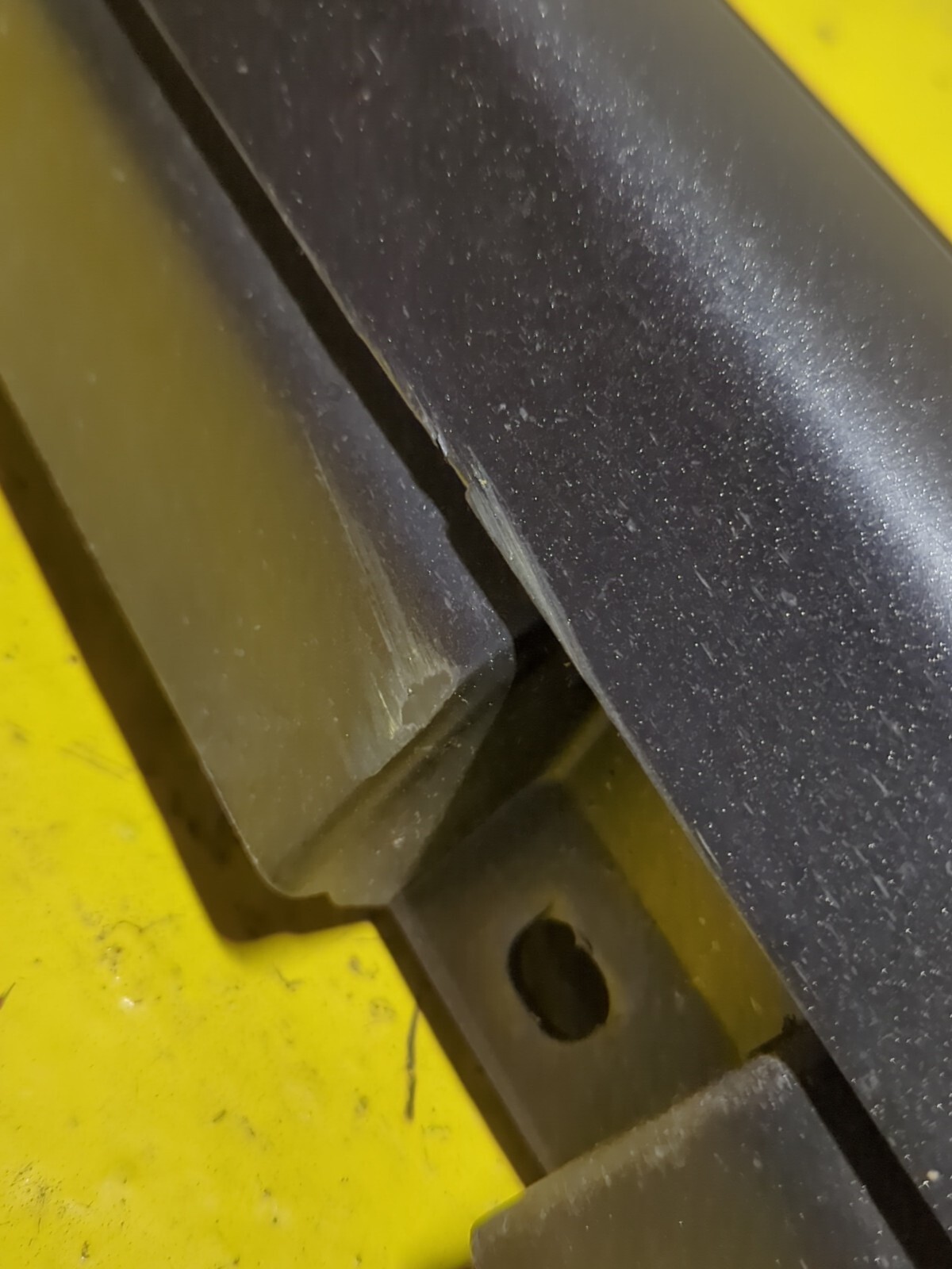 2014-2017 Maserati Ghibli S Q4 Left Side Skirt Moulding Trim Panel Black OEM