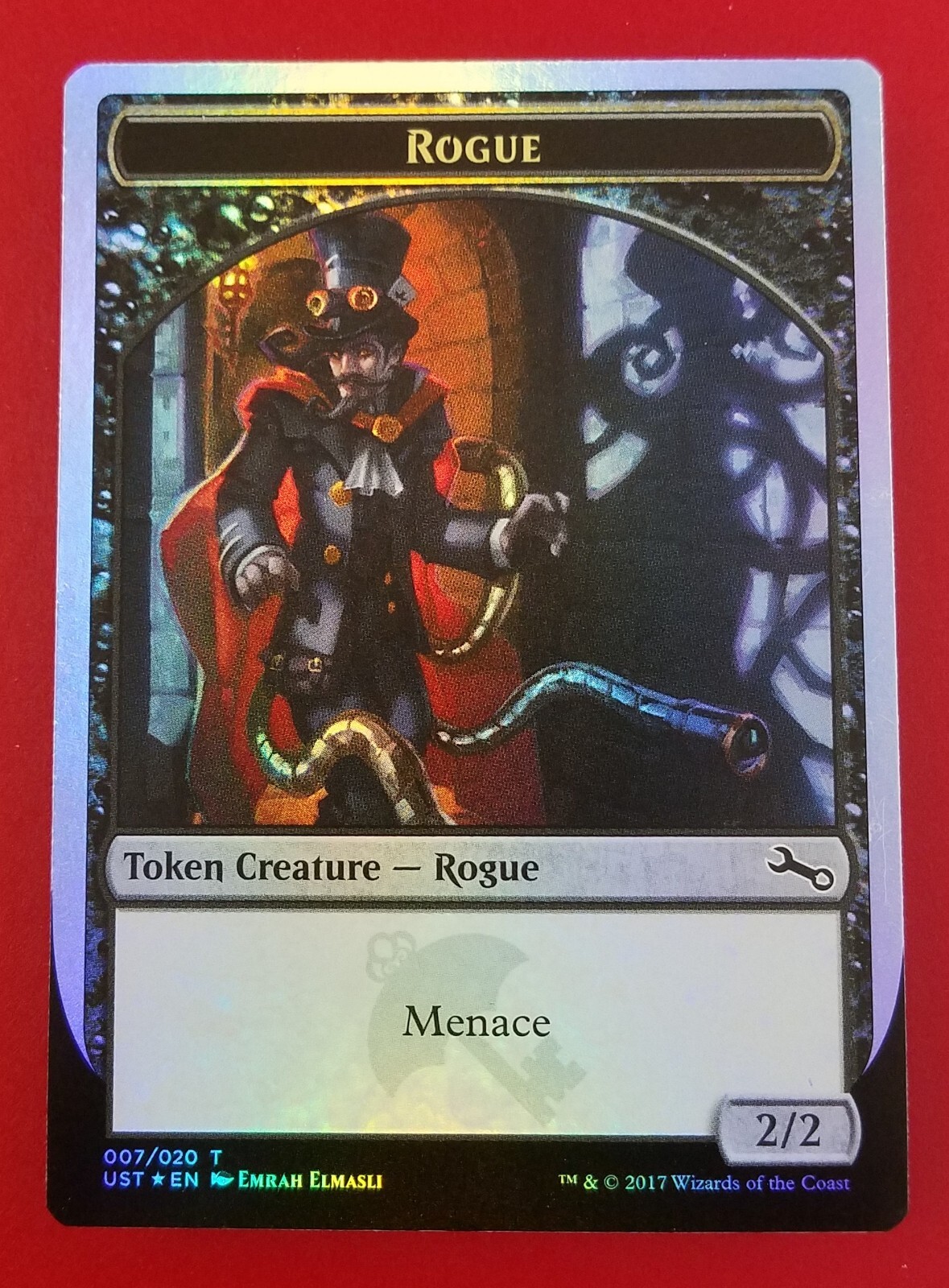 1x Rogue (Version A) | FOIL TOKEN 007/020 | Unstable | MTG Magic Cards
