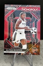 2024 Panini Prizm Monopoly WNBA #WNBA17 Aliyah Boston All-Star Red Classic Icons