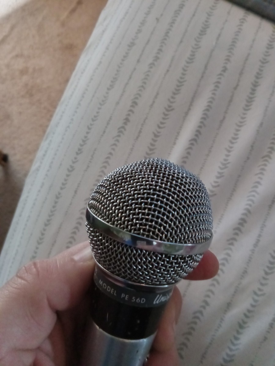 Vintage Shure PE56D (565SD) Unisphere I Dynamic Vocal Mic Vintage Shure PE56D (565SD) Unisphere I Dynamic Vocal Mic