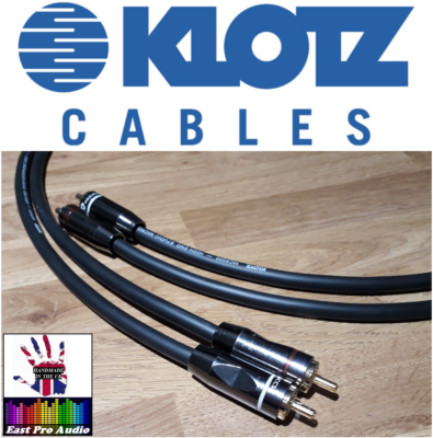 Klotz MC5000 Hi-Fi RCA Interconnect 1m | eBay UK