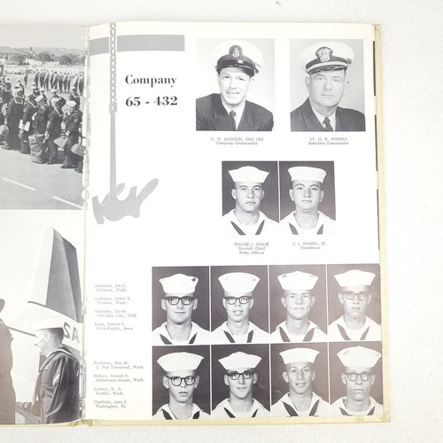 The Anchor San Diego US Naval Training Center Yearbook: Company 432 1965 HC - Picture 7 of 13