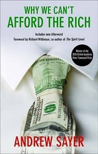 Image of Why We Can't Afford the Rich by Andrew Sayer (Paperback, 2015)
