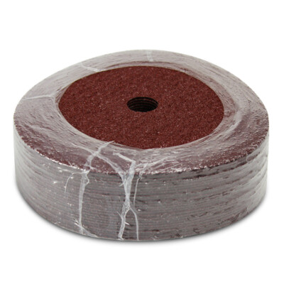 200 Pack 7'' Black Hawk 36 Grit A/O Resin Fiber Disc Grinding & Sanding Discs