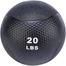 BalanceFrom Workout Exercise Fitness Weighted Medicine Ball, Wall Ball and Slam 
