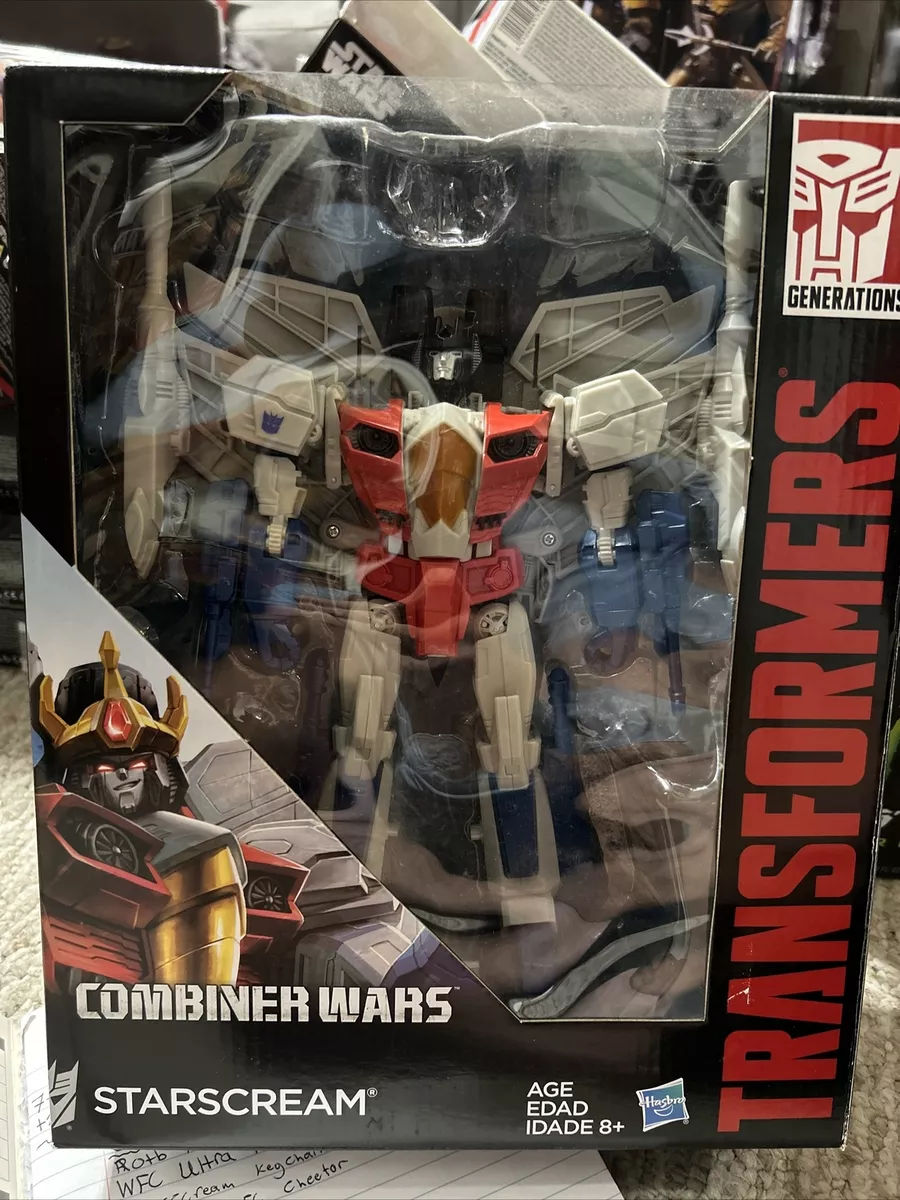 Transformers Starscream Combiner Wars Leader Class Action Figure New In Box