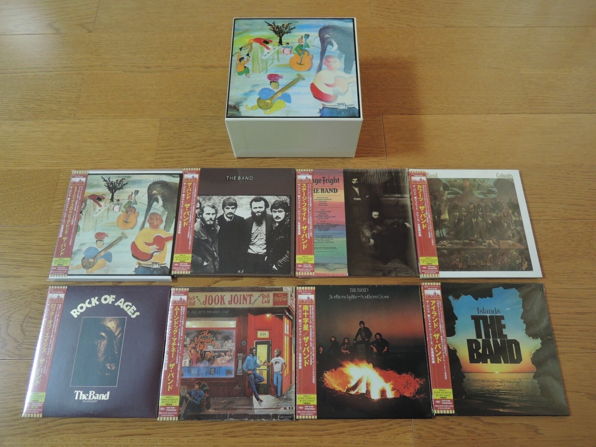 Band, The PROMO BOX + 8 (9CDs) Japan Mini LP CD Set Sealed