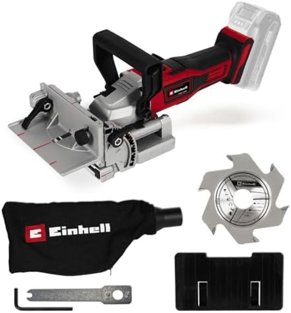 Einhell Fresatrice orizzontale a batteria TE-BJ 18 Li-Solo Power X-Change (18 V,
