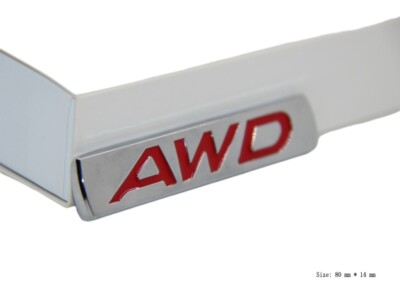 AWD Auto Emblem Hochleistung LKW car Sticker Badge Abzeichen Styling schrift