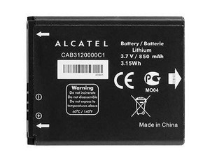 Аккумулятор alcatel cab3120000c1