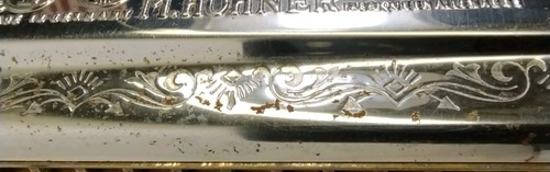 The Echo Harp Harmonica M Hohner Double Sided Key C/G Made In Germany 56/96 Rare - Picture 8 of 21