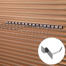 150 Pieces Single Hook Pin Arm Fitting Prong Hanger 4x50mm for Shop Display