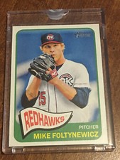 MIKE FOLTYNEWICZ 2014 Topps Heritage Minors Card Topps Vault #1/1 Astros Braves