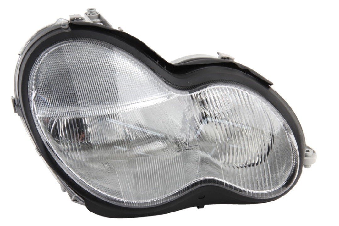 Phare avant droit Mercedes C W203 jaune ou terni : remplacez votre optique H7