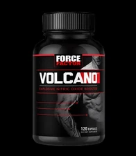 Force Factor Volcano Explosive Nitric Oxide Booster/Muscle Builder 120ctExp3/27+