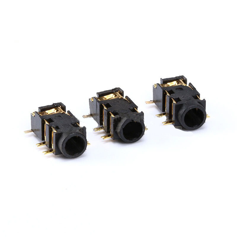 PJ-327A Series Headphone Socket Audio And Video Socket Stereo Dual