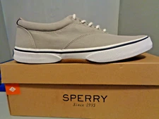 Men's Sperry Halyard CVO SW Grey Shoes New! NIB! STS23581