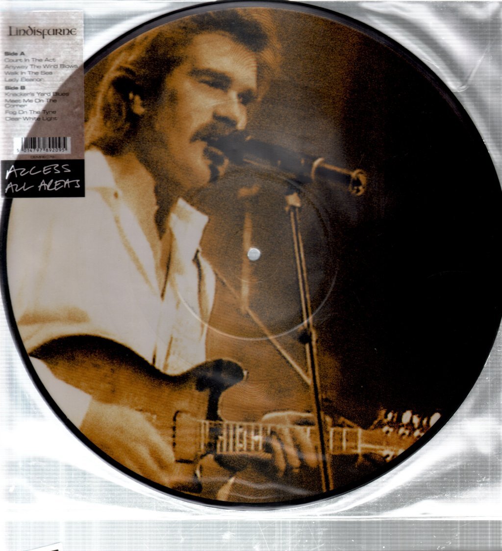 Lindisfarne Access All Areas LP vinyl UK Demon 2015 limited edition 8 track pic