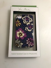 Apple IphoNe Case 4/4s Hard shell Vera Bradley Snap-on FloralBNWT Cost Us$38
