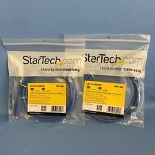 2pack: StarTech C6PATCH6BL 6 ft Blue Molded C...