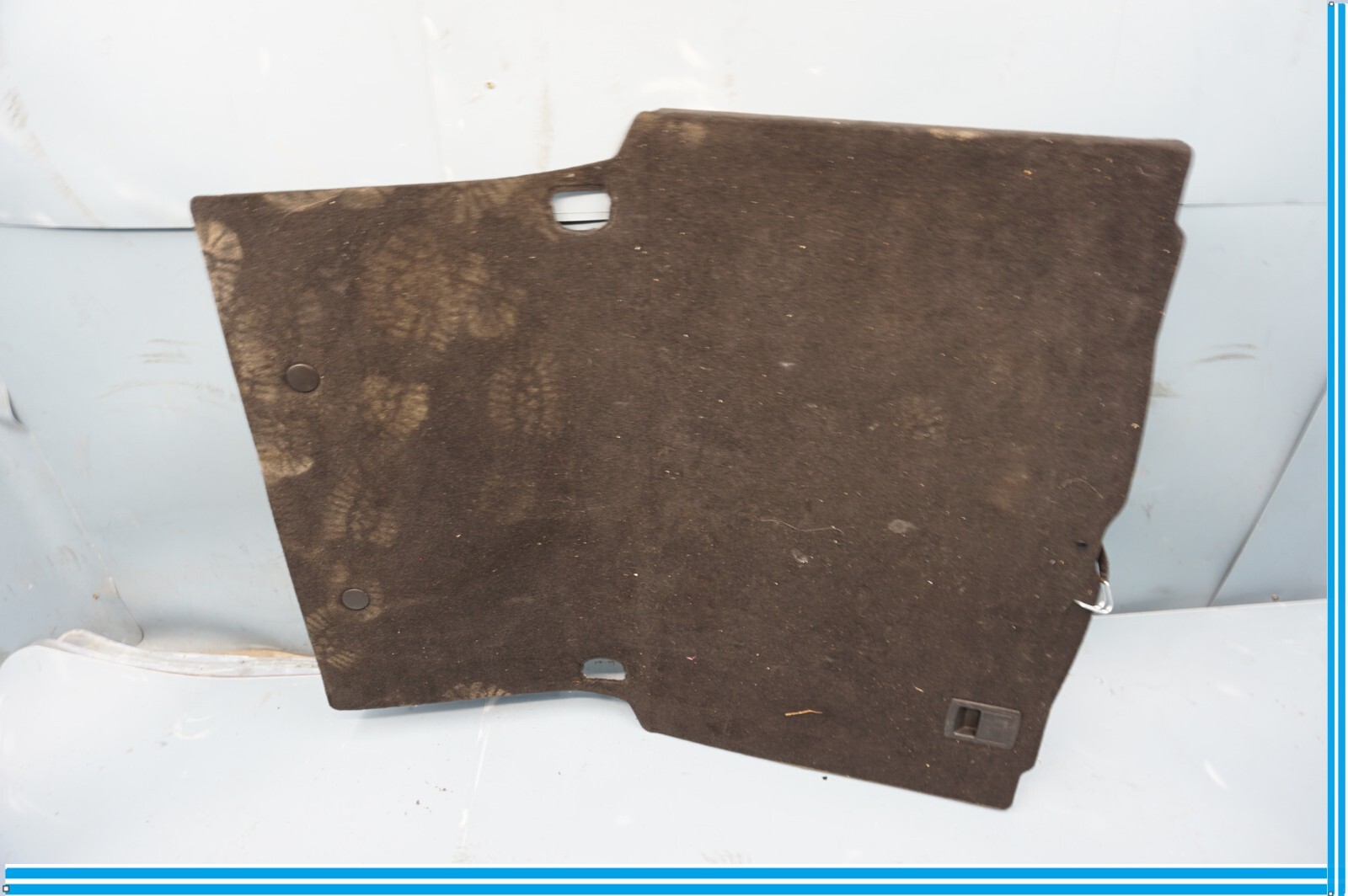 14-20 Maserati Ghibli Rear Trunk Floor Carpet Cover Panel Oem