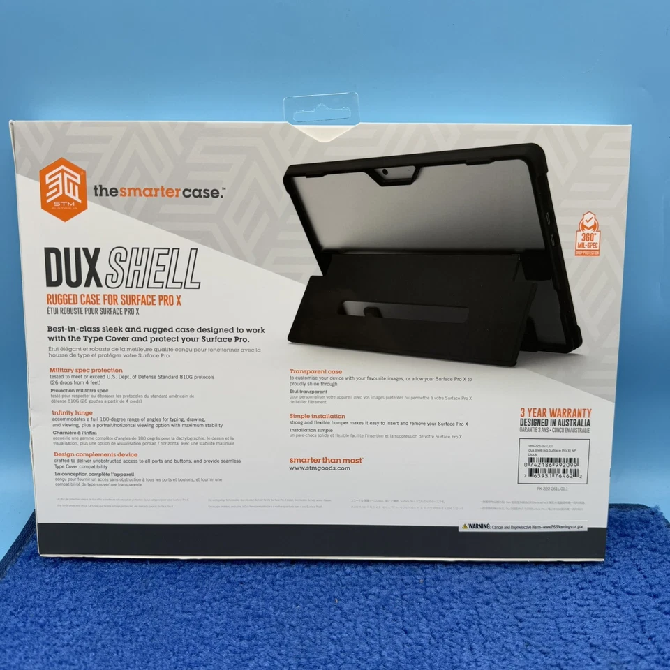 STM Dux Shell case for Surface Pro X (2019-2021) & Surface Pro 7(fits Pro 4/5/6) - Image 2 of 3
