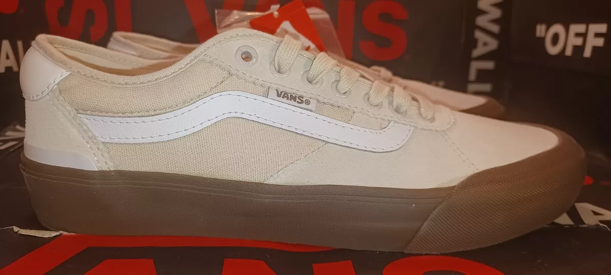 Vans Chima Pro 2 Dark Gum Dove White Men s 11.5 VN0A3MTI0QT eBay