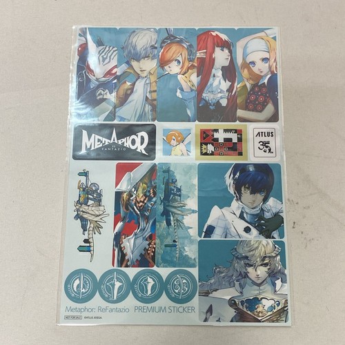 Metaphor ReFantazio Atlus 35th Anniversary Edition Japan Limited Box PS5 Used - Picture 9 of 14