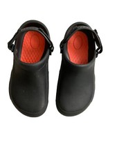 Crocs Shoes Mens 9 Bistro Pro LiteRide Clogs Slip Black