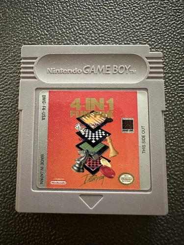 4-In-1 Game Boy Game Working