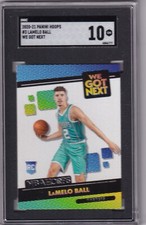 2020-21 Panini Hoops Basketball We Got Next Lamelo Ball RC SGC 10