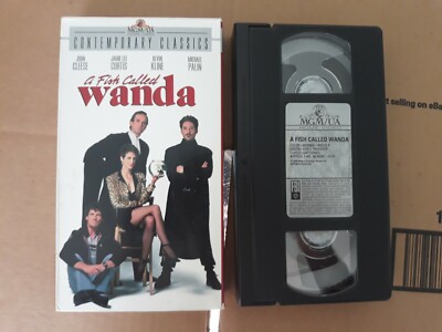 A Fish Called Wanda (VHS, 1988)  M205895. John Cleese, Jamie Lee Curtis