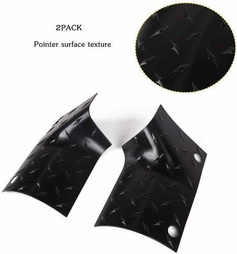 2PCS Black Cowl Body Armor Covers Guard for 2018-2021 Jeep Wrangler JL Gladiator - Picture 6 of 12