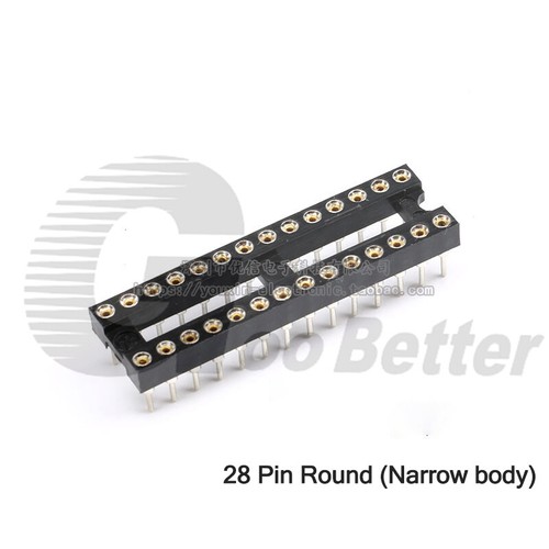 DIL / DIP SIP IC Sockets Adaptor Solder Type 6 8 14 16 18 20 24 28 32 40 Pin - Picture 28 of 29