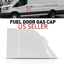 Fuel Tank Door Gas Cap Hatch Cover For Ford Transit 150 250 350 350HD 2015-2023