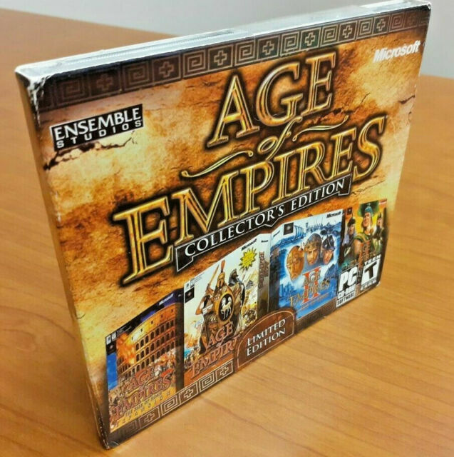 Age Of Empires Collector S Limited Edition 5pc Games For Sale Online Ebay