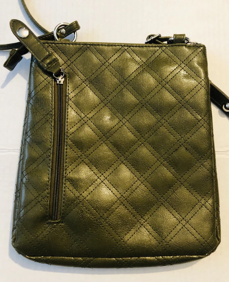 Merona Green Colored Crossbody Purse Bag  91424GW3D - Image 3 of 4