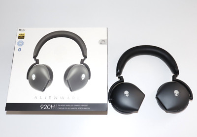 Alienware Kabelloses Gaming Headset - Modell 920H - Schwarz