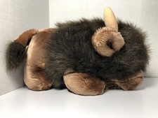 RARE 12 Stuffed Animal Russ Berrie And Co Cody Buffalo / Bison