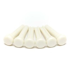 Graph Tech TUSQ Presentation Bridge Pins White With No Dot