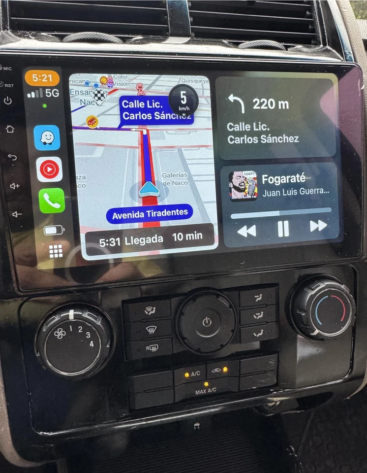 Car Stereo for Ford Escape Kuga Mazda Tribute 2007-2012 Radio CarPlay Auto 32G Foto 2 de 4