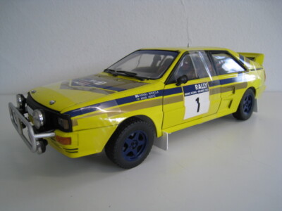 Audi Quattro A2 Rallye Hong Kong-Pékin 1985 - 1/18 Sun Star (4247) - Diecast
